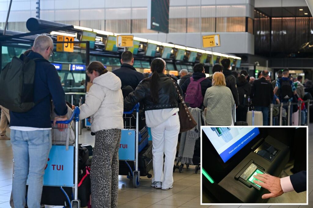 Un aeropuerto europeo sufre colas masivas después de que el nuevo sistema provocara un caos en los viajes